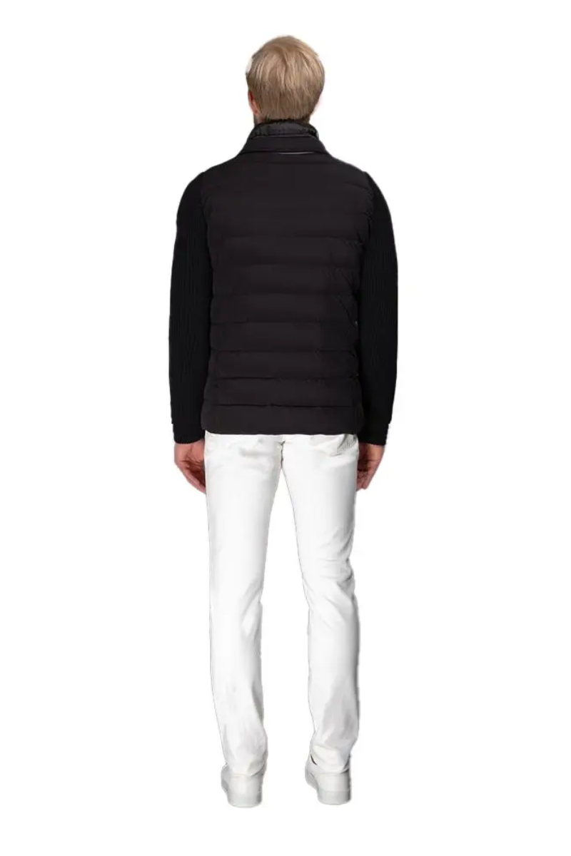 MooRER ROGERS-KNM Jacket Nero