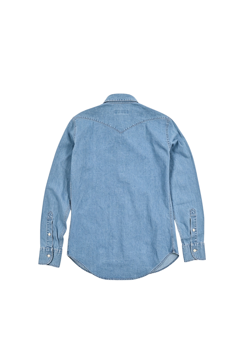MooRER ROLF63DENIM Shirts Denim