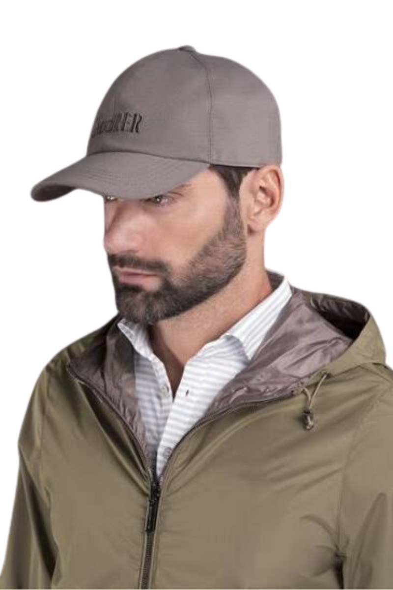 MooRER ROBINSON-J Hats Taupe/Bianco
