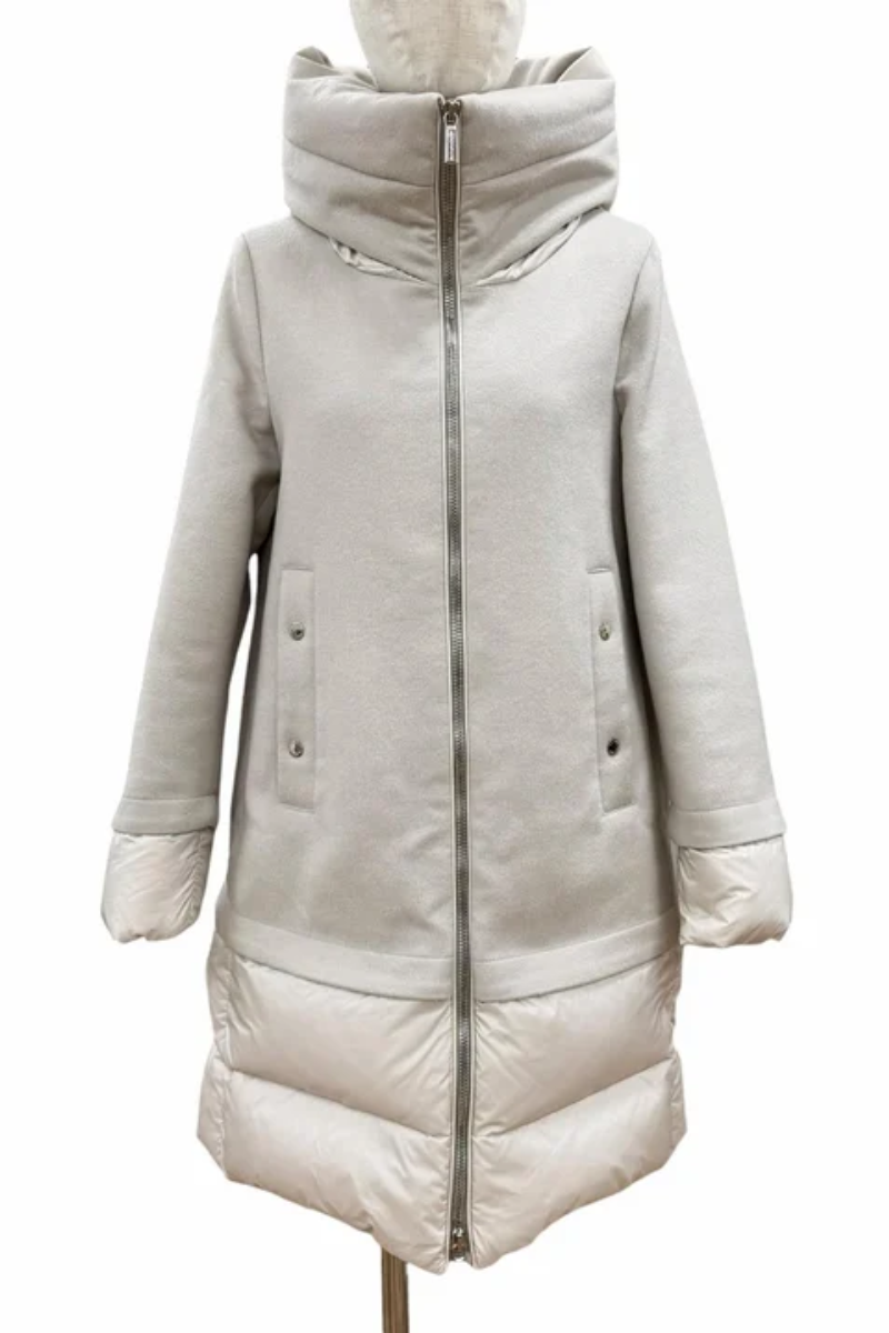 MooRER SUNRISELER Puffer Jacket Marmo