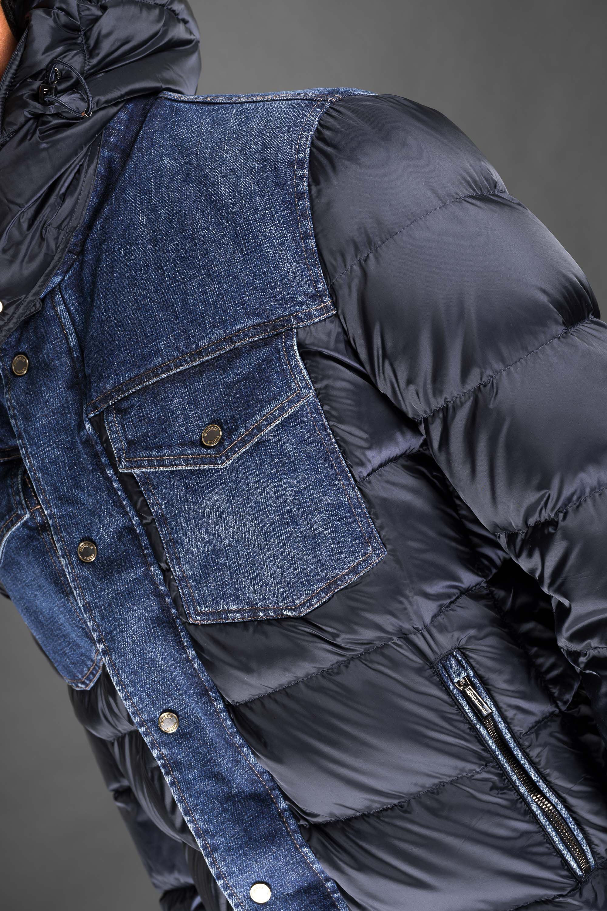 Moorer TEVE-104S Bluer Bomber Jacket