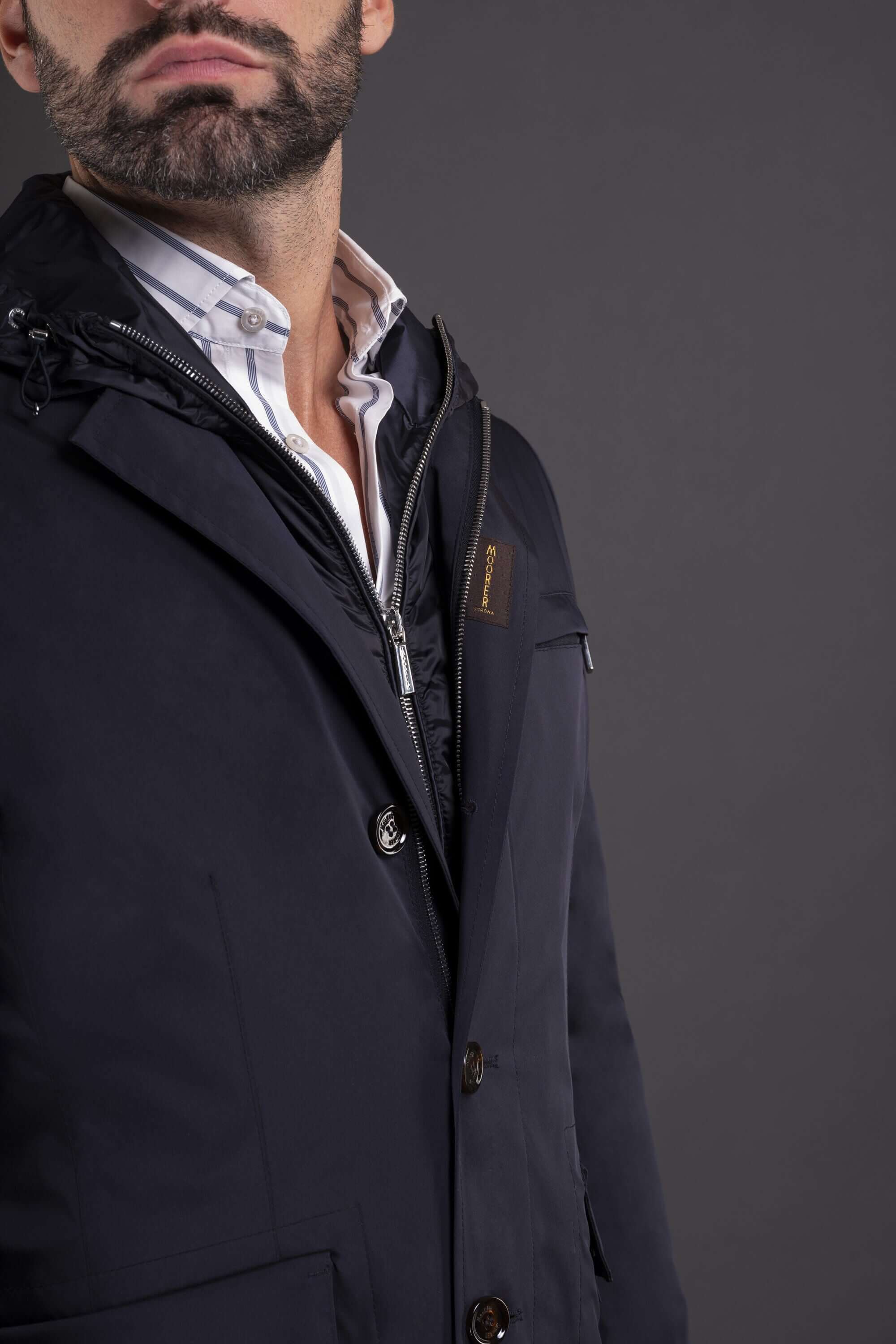 Moorer VESPUCCI-TJ Dark Blue Jacket