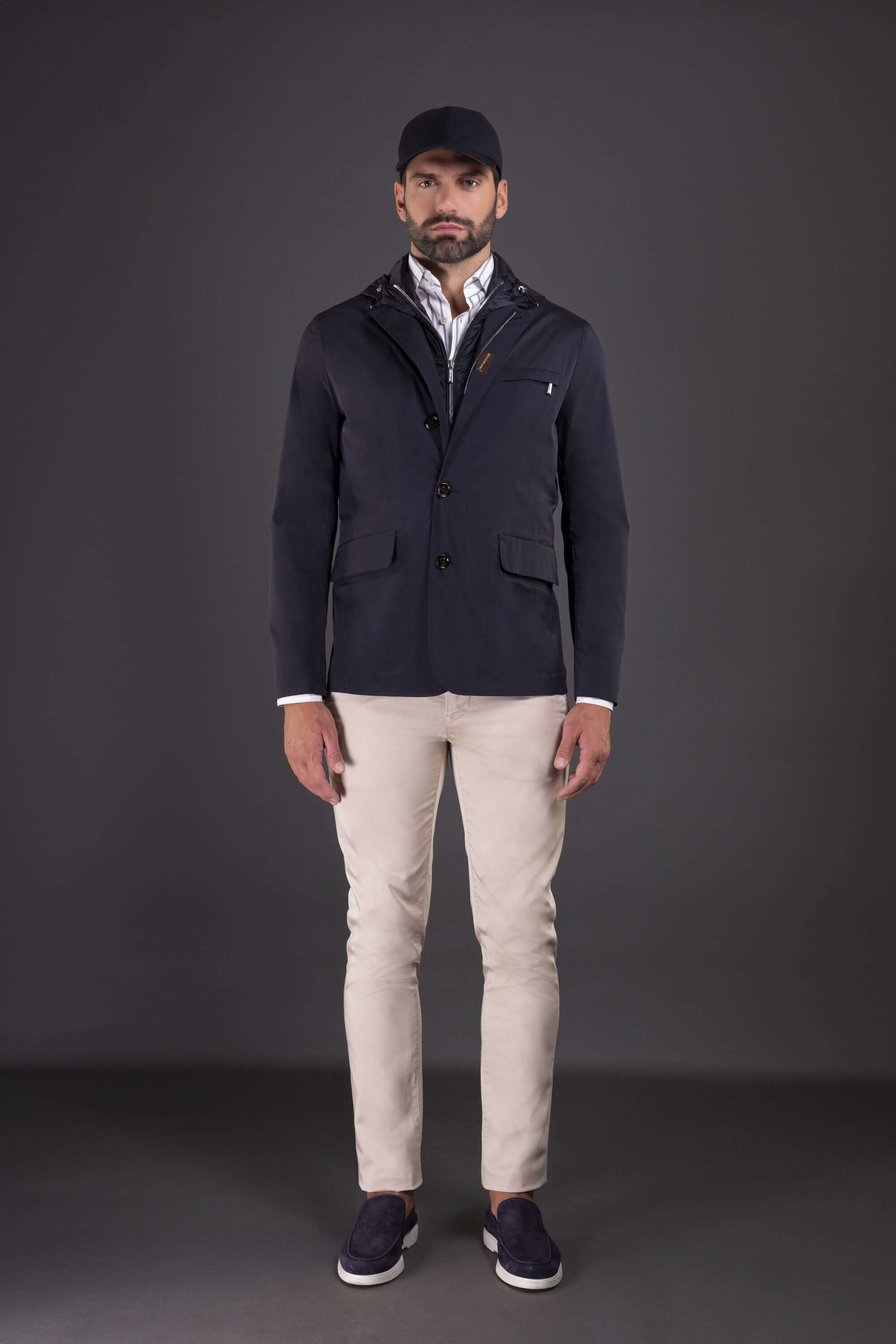 Moorer VESPUCCI-TJ Dark Blue Jacket
