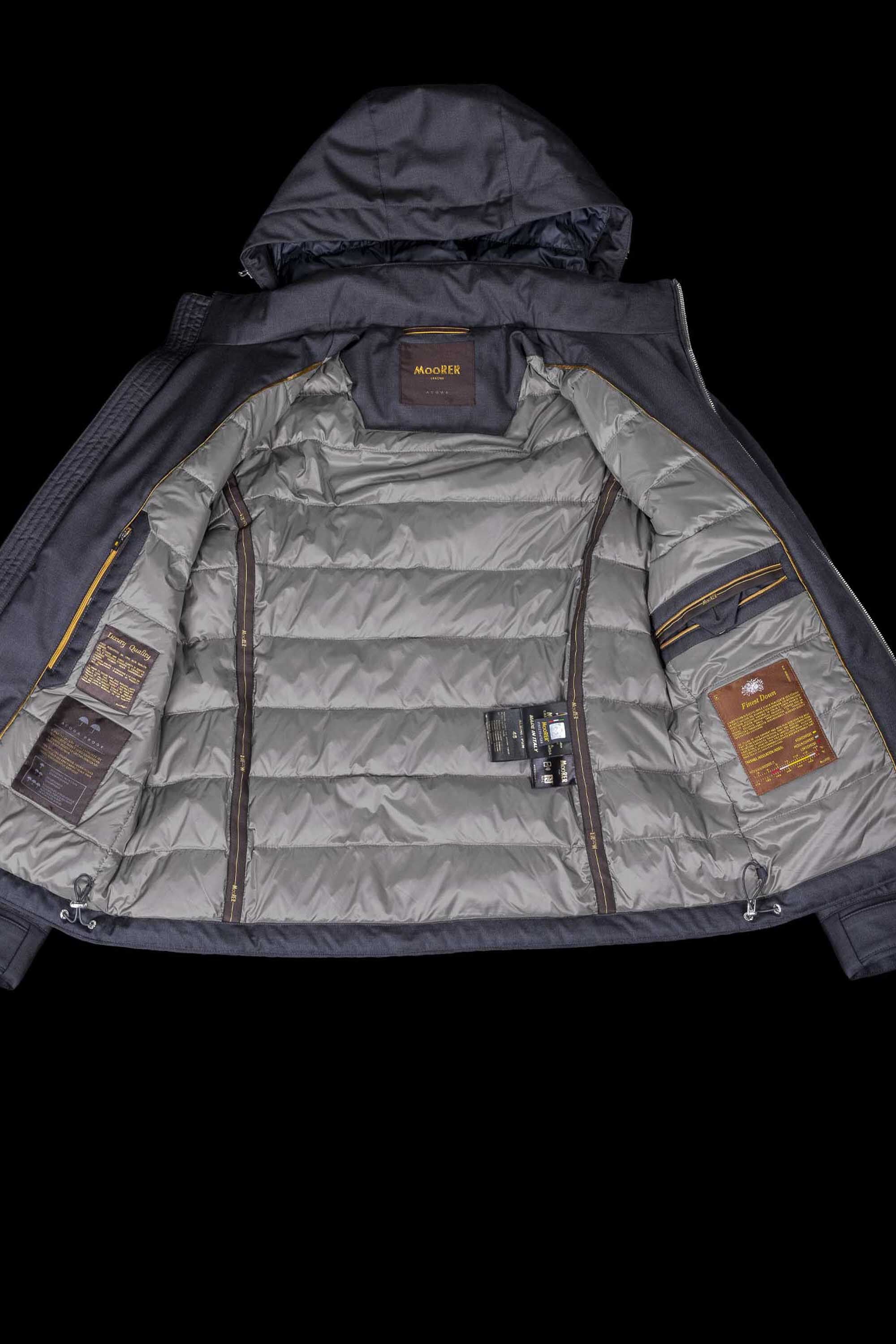 Moorer Albini Pum Dark Grey Jacket