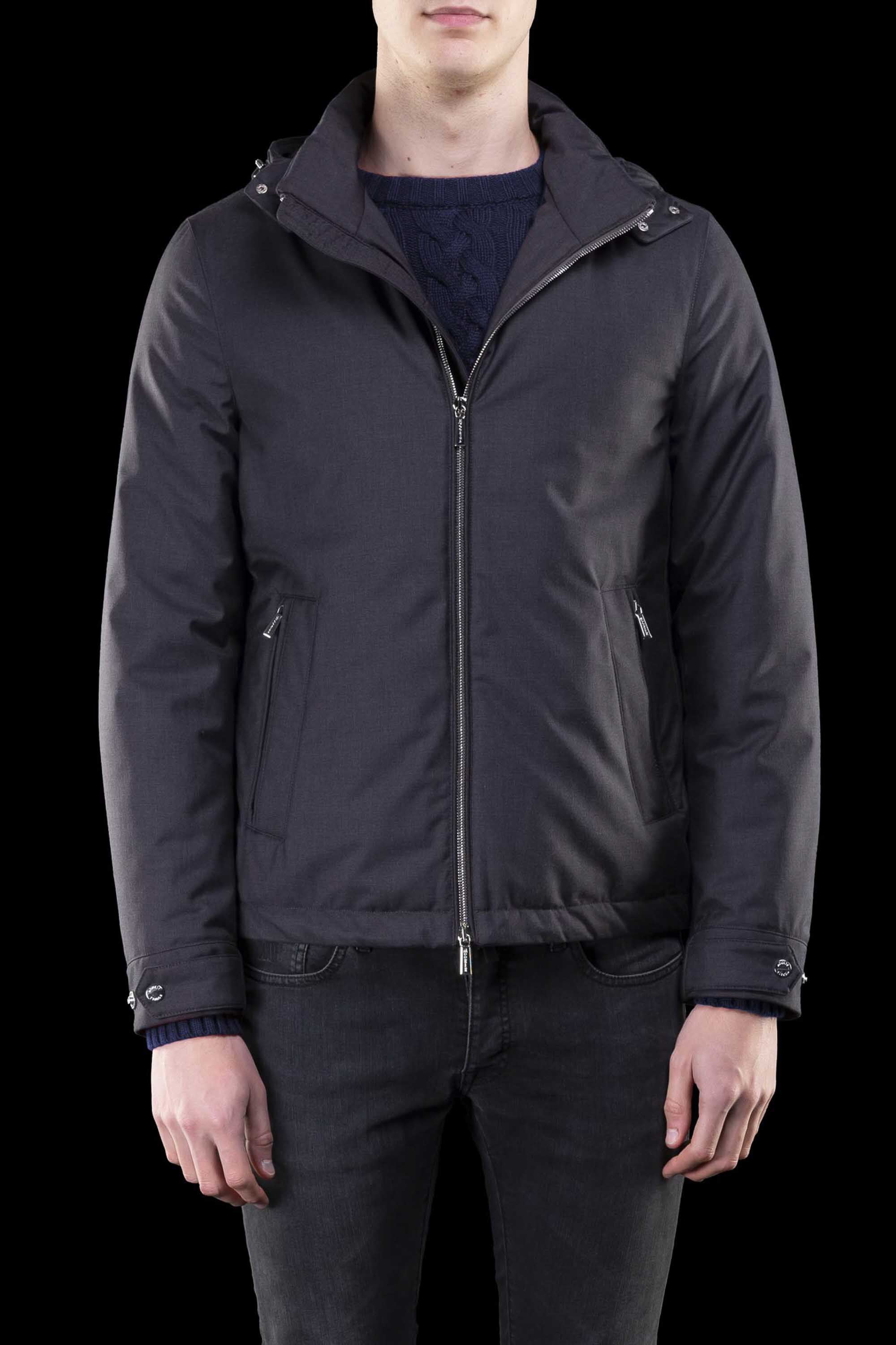 Moorer Albini Pum Dark Grey Jacket