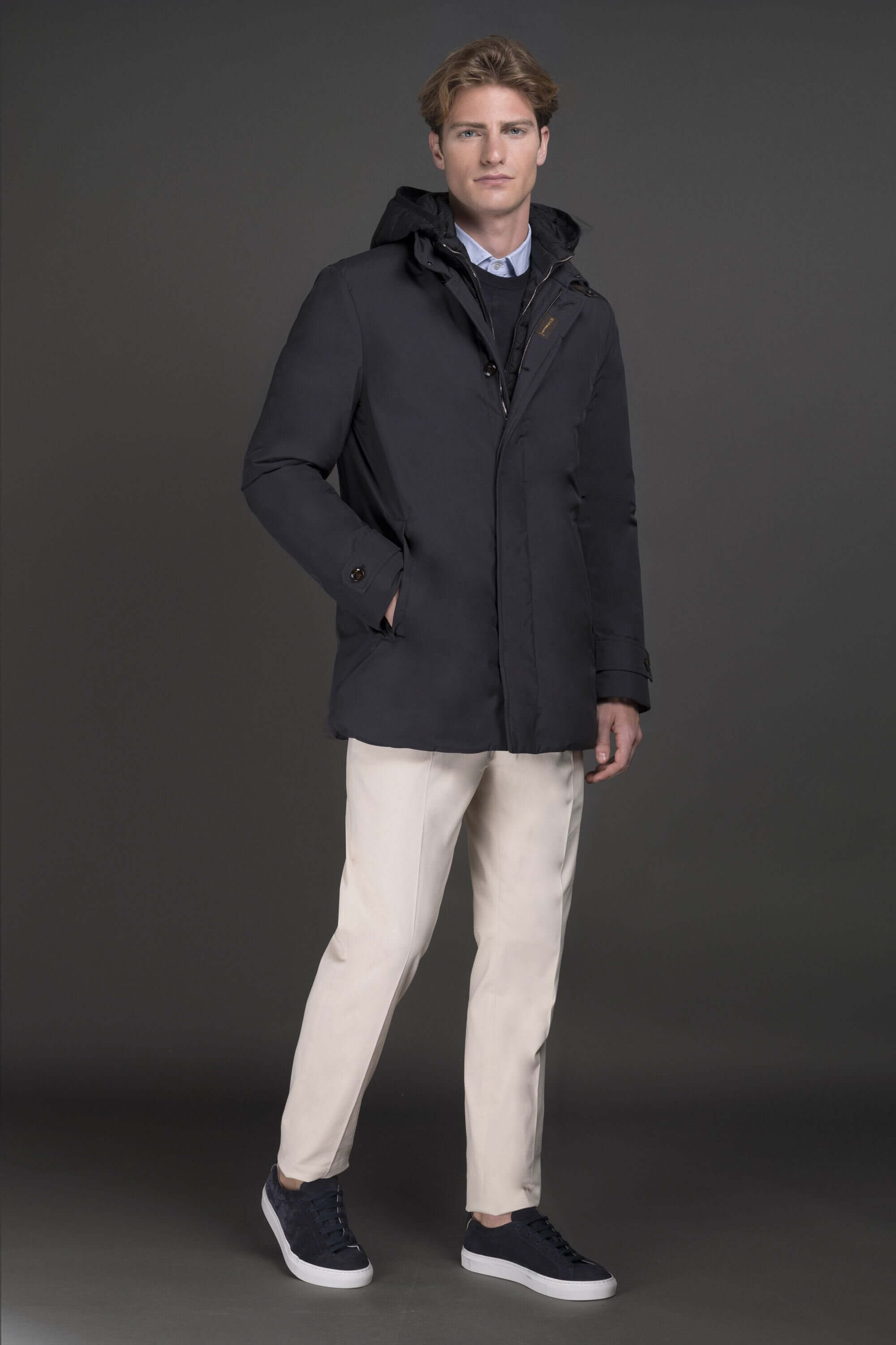 Moorer Raffaello Blu Jacket