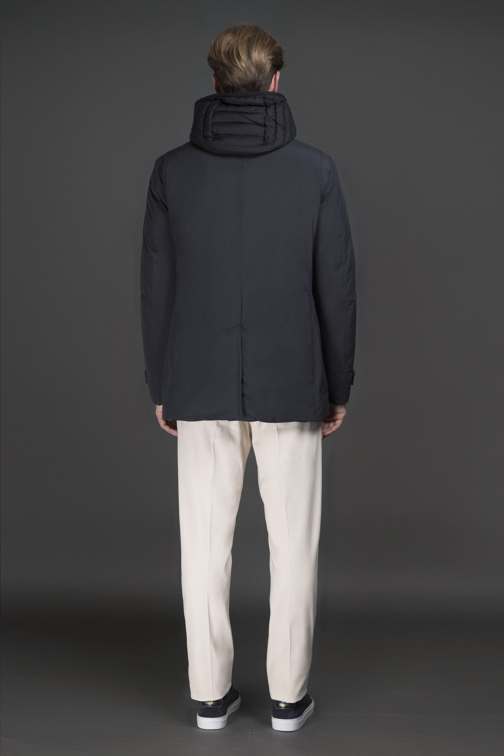 Mens Raffaello Waterproof Blue Jacket