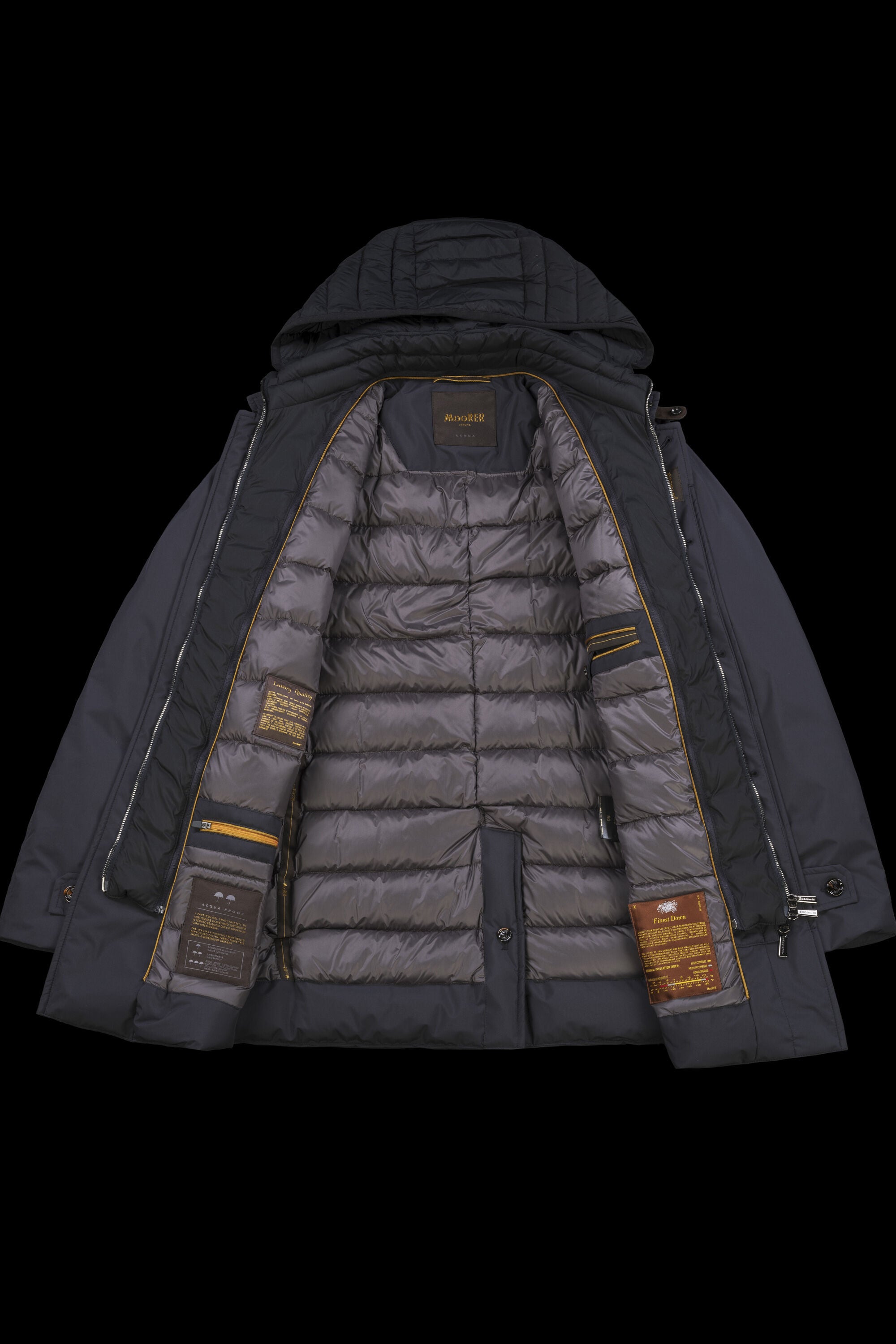 Mens Raffaello Waterproof Blue Jacket
