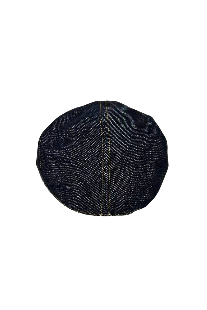 Max Simple Denim Flat Cap Denim Blue MSKX260010D