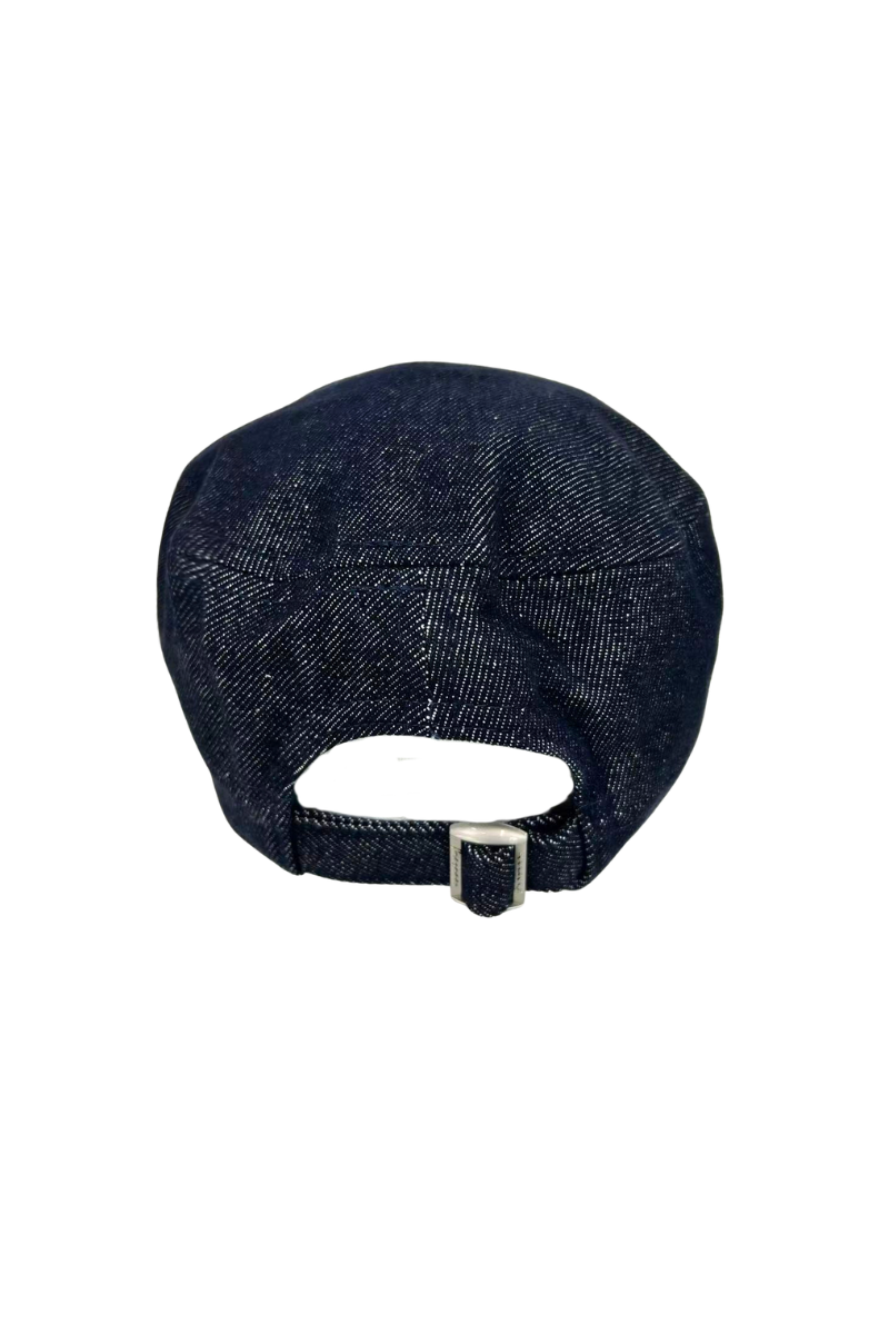 Max Simple Denim Military Cap Denim Blue MSKX260022D