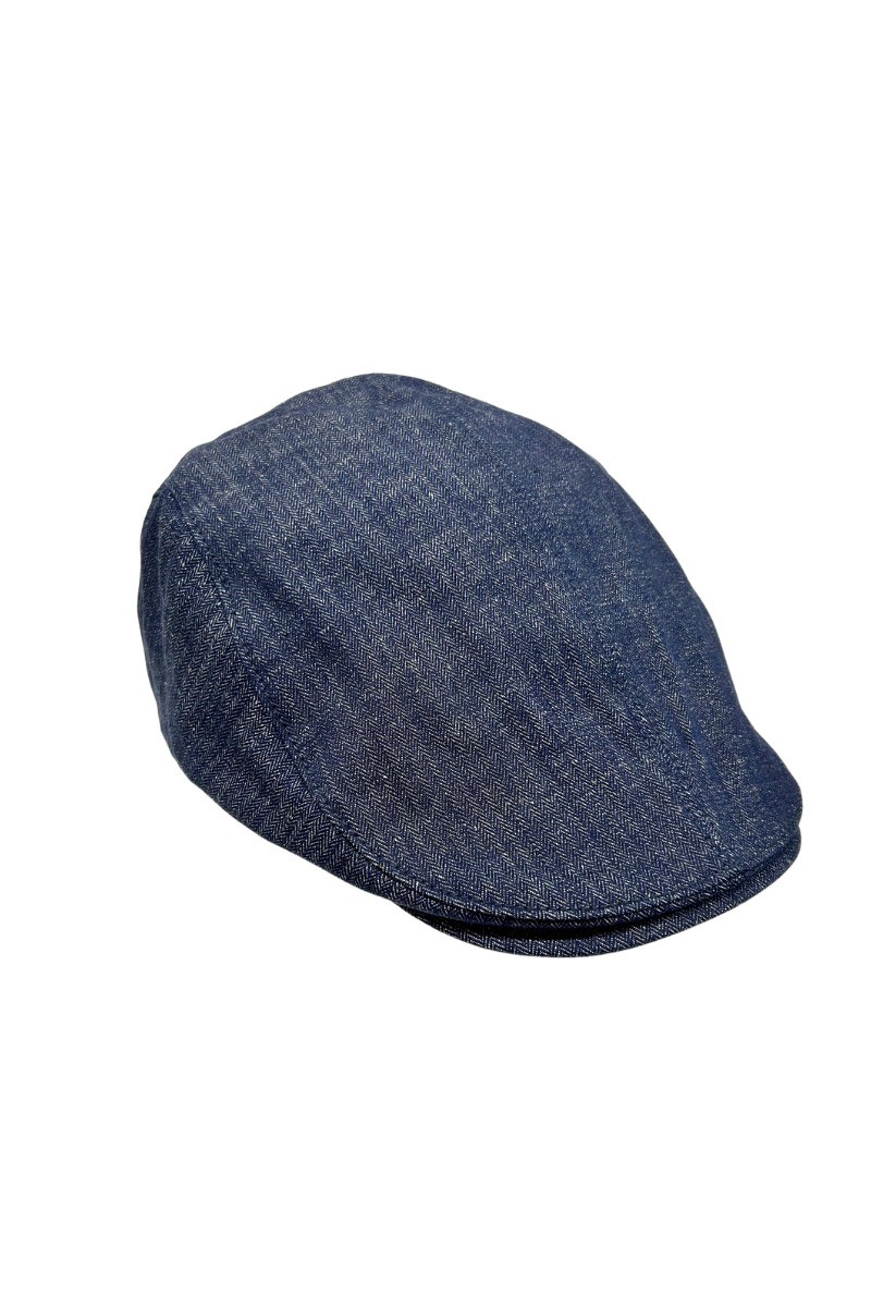 Max Simple Denim Flat Cap Denim Blue MSKX260023D