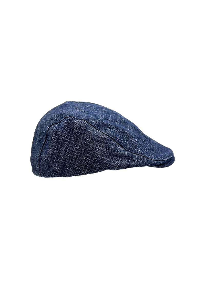 Max Simple Denim Flat Cap Denim Blue MSKX260023D