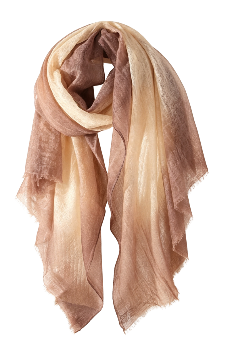 Max Simple Gradient Cloud Gauze Wrap Dusty Rosewood MSRX266005D
