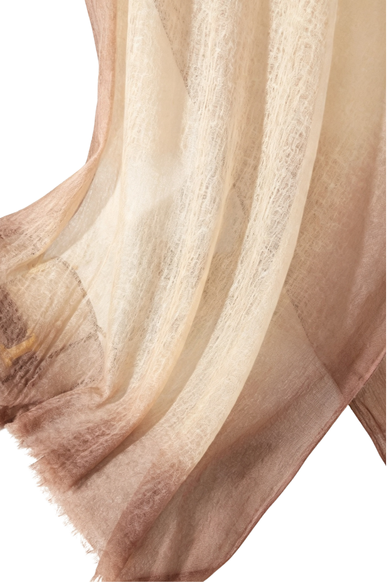 Max Simple Gradient Cloud Gauze Wrap Dusty Rosewood MSRX266005D