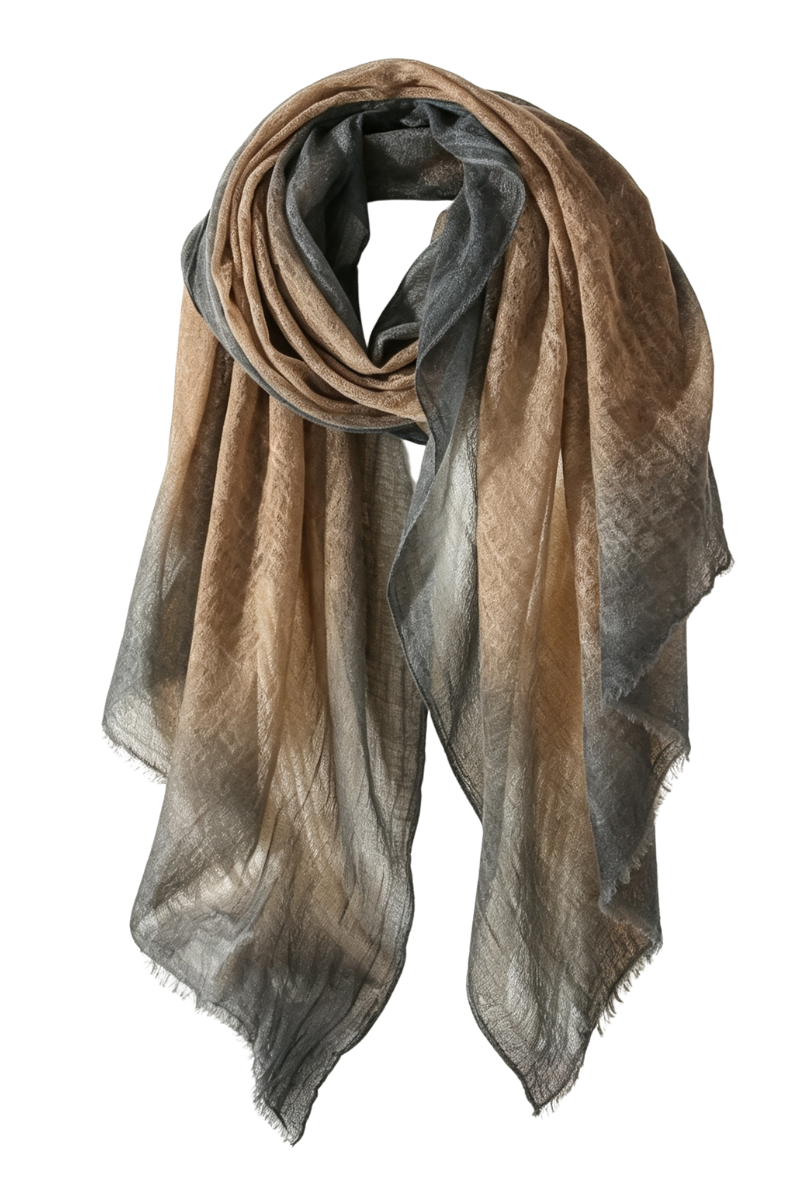Max Simple Gradient Cloud Gauze Wrap Mocha MSRX266005M
