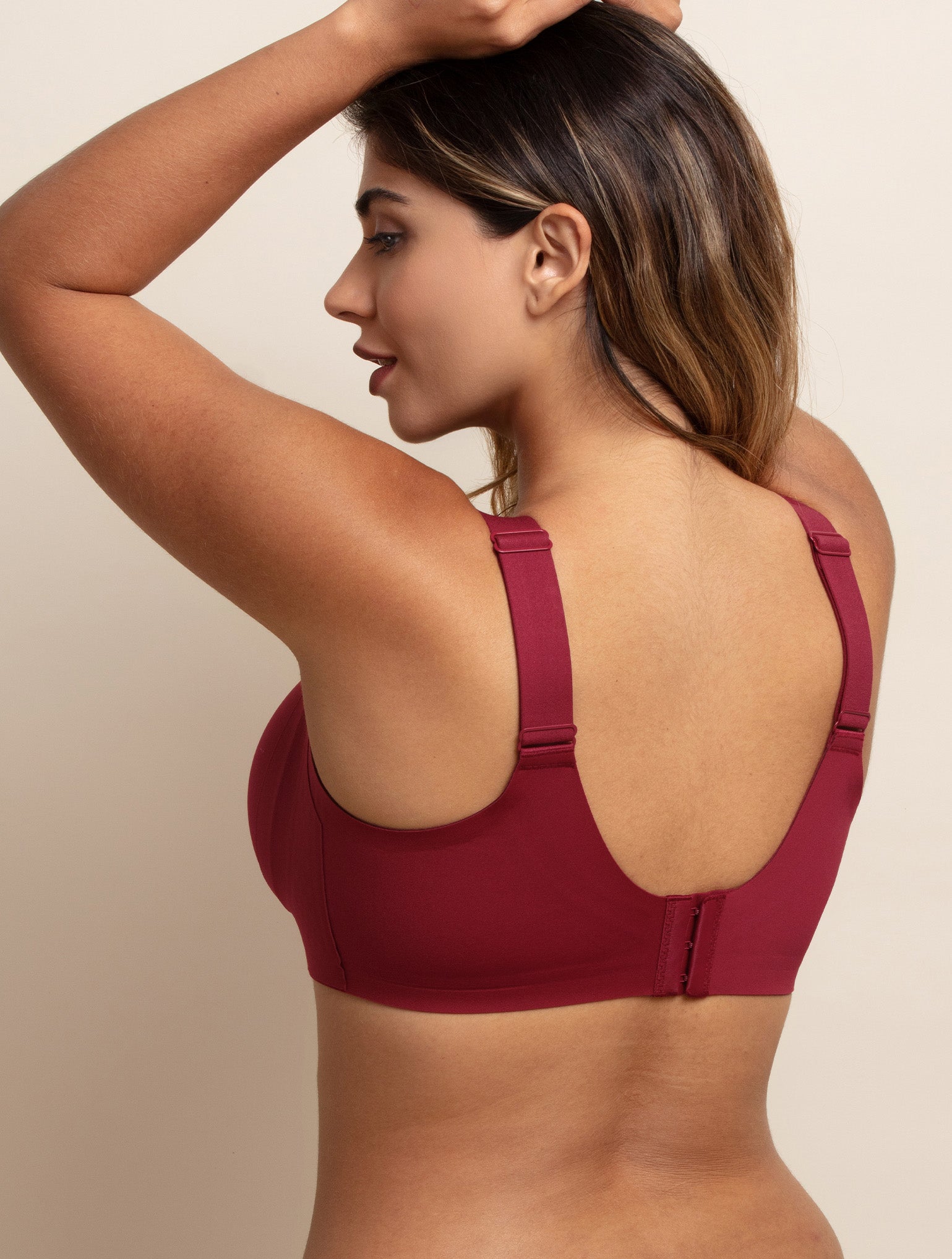 Nano Soft Full Coverage Wireless Bra for Large Breasts