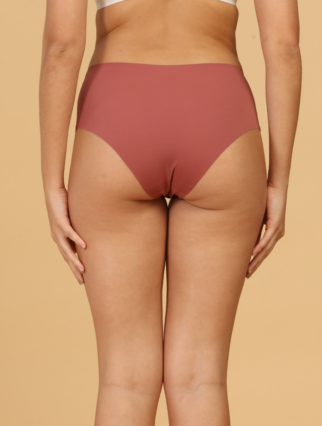 Seamless No-Show Comfort Brazilian Briefs