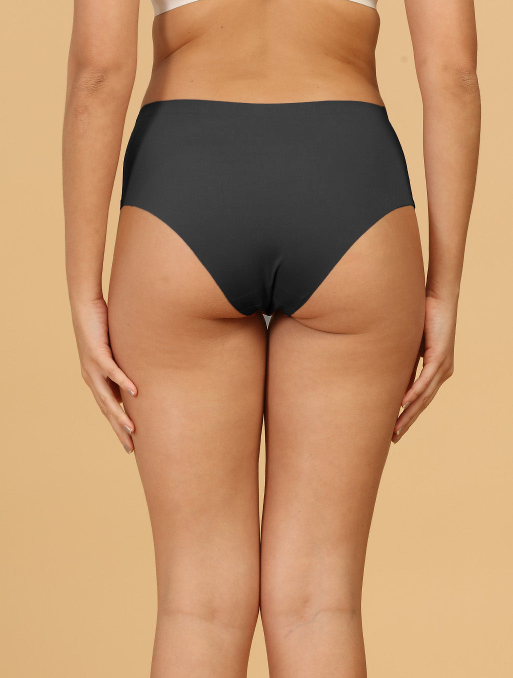 Seamless No-Show Comfort Brazilian Briefs