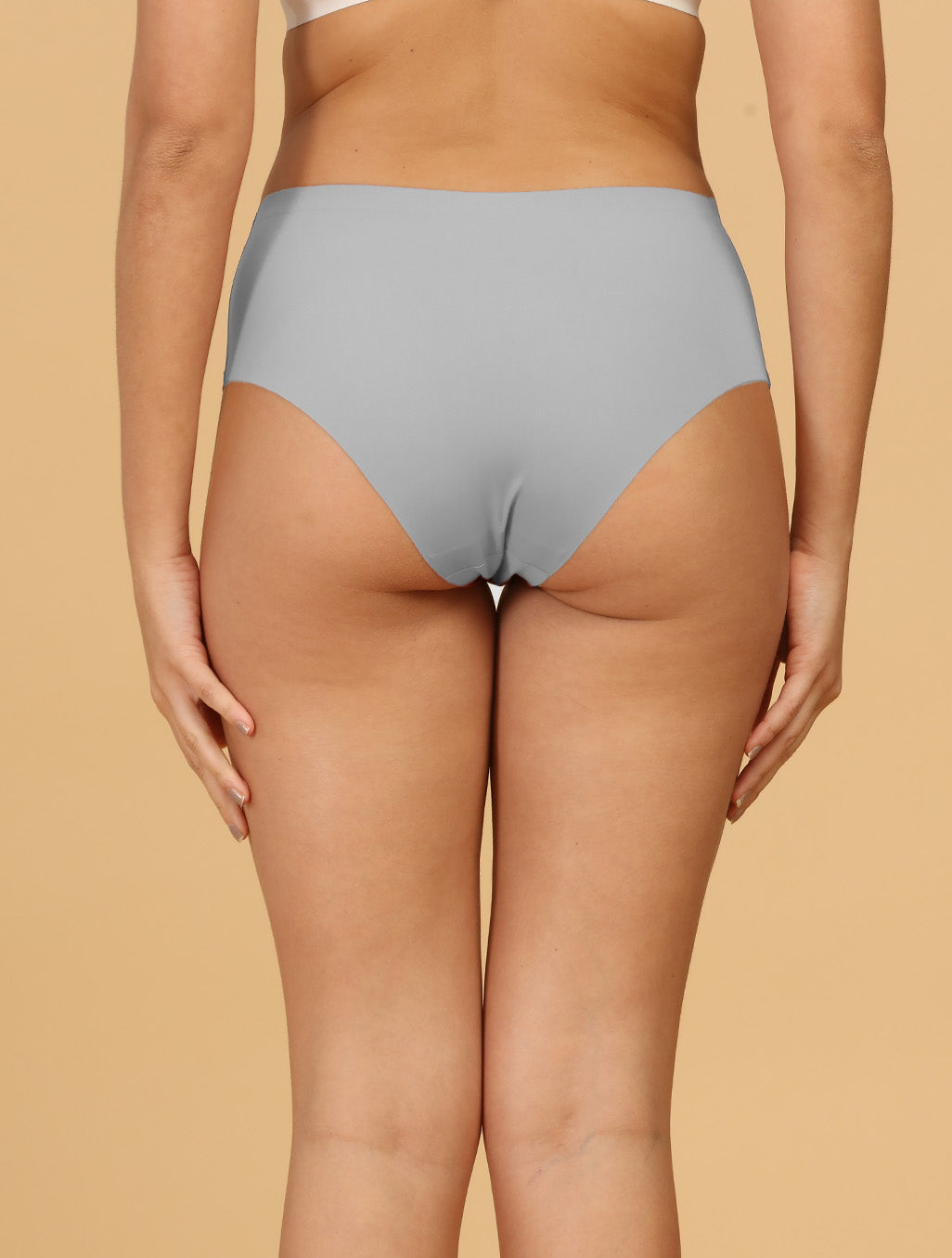Seamless No-Show Comfort Brazilian Briefs