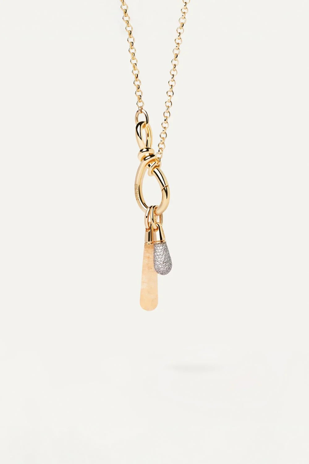 PDPAOLA Pavé Drop Pendant