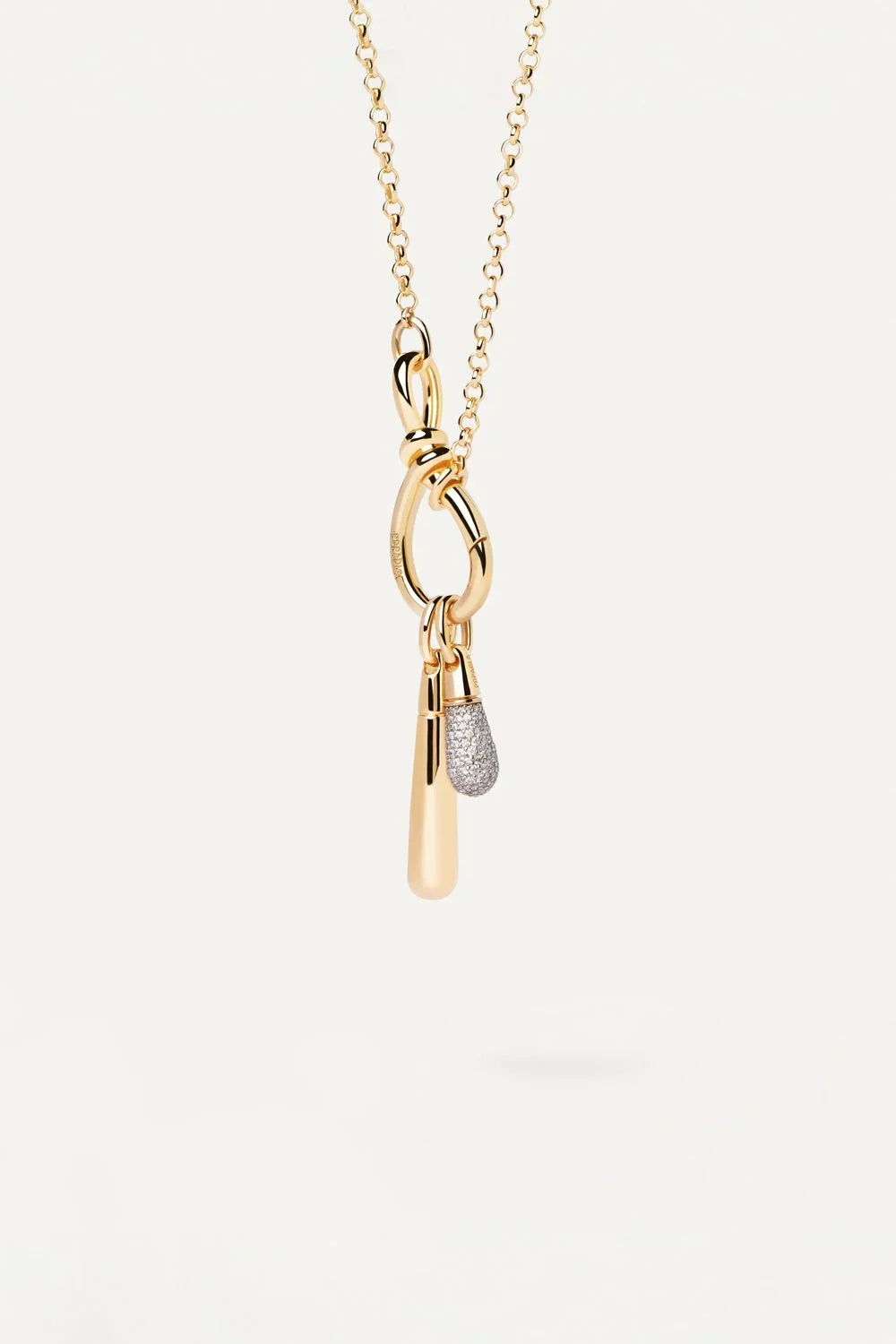PDPAOLA Pavé Drop Pendant