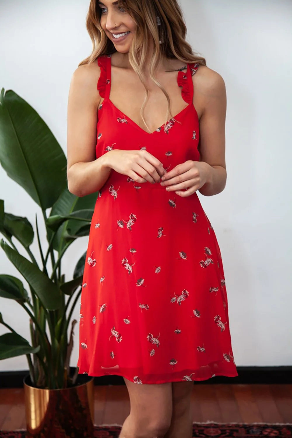 Line & Dot Pradera Mini Dress