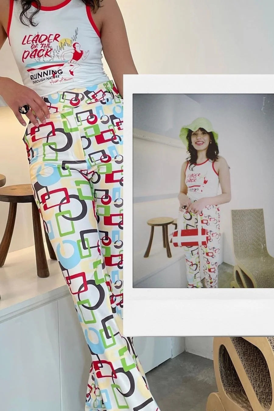 House of Sunny Run Forest Vest