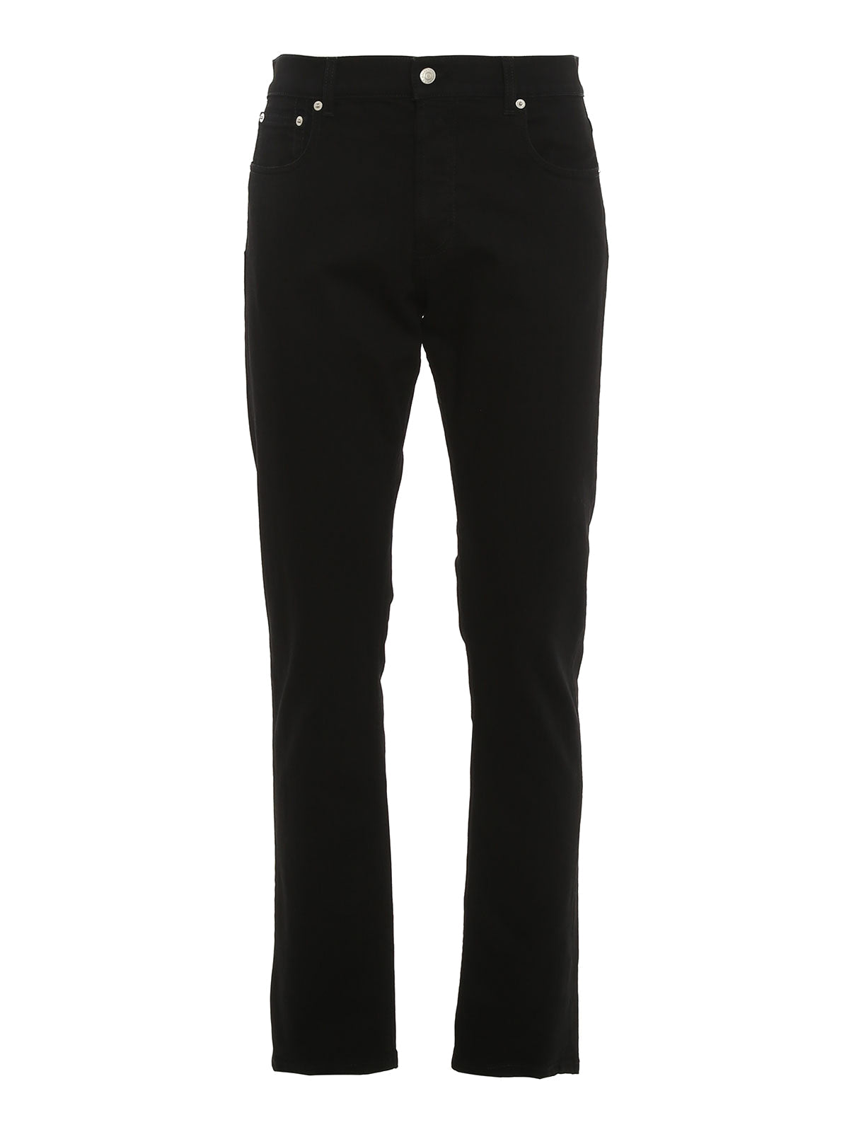 Alexander Mcqueen Graffiti embroidery jeans