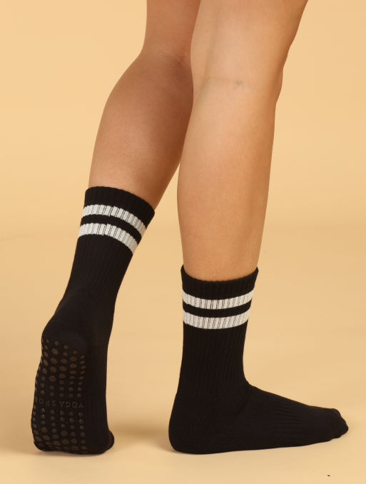 Double Stripe Trendy Socks