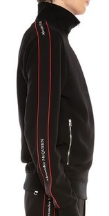 Alexander McQueen Logo Stripe Track Jacket