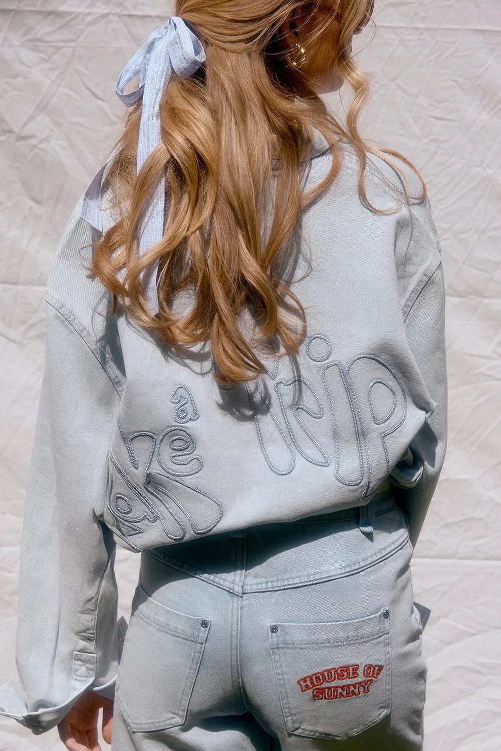 House of Sunny Sundown Denim Shorts