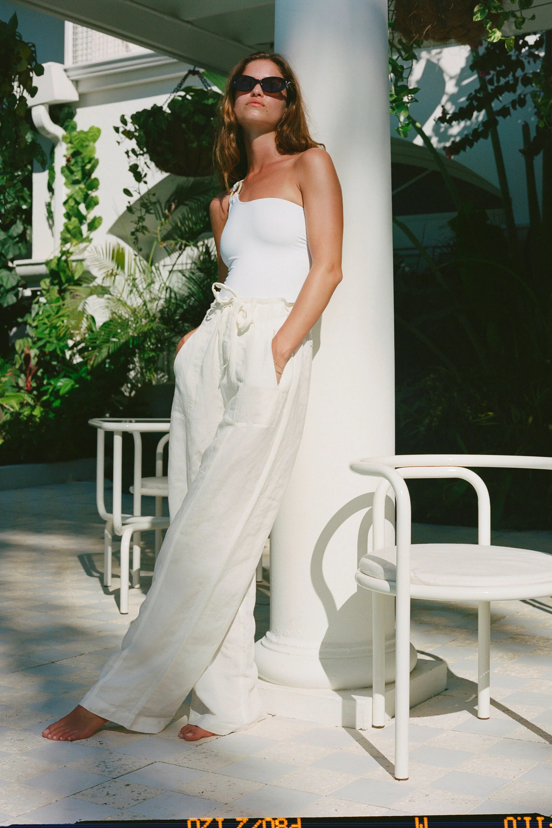 Solid & Striped The Juliana One Piece - White