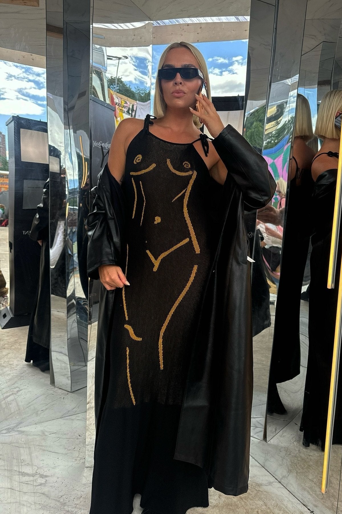 @sofieaarnes in House of Sunny The Statue Dress