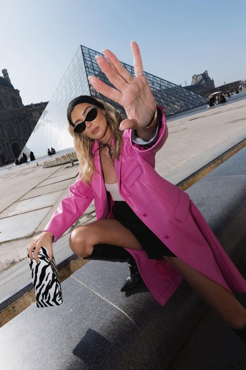 @marianamachado____ in House of Sunny The Studio Overcoat