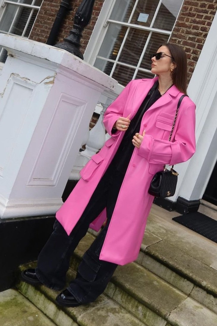 @minahabchi in House of Sunny The Studio Overcoat