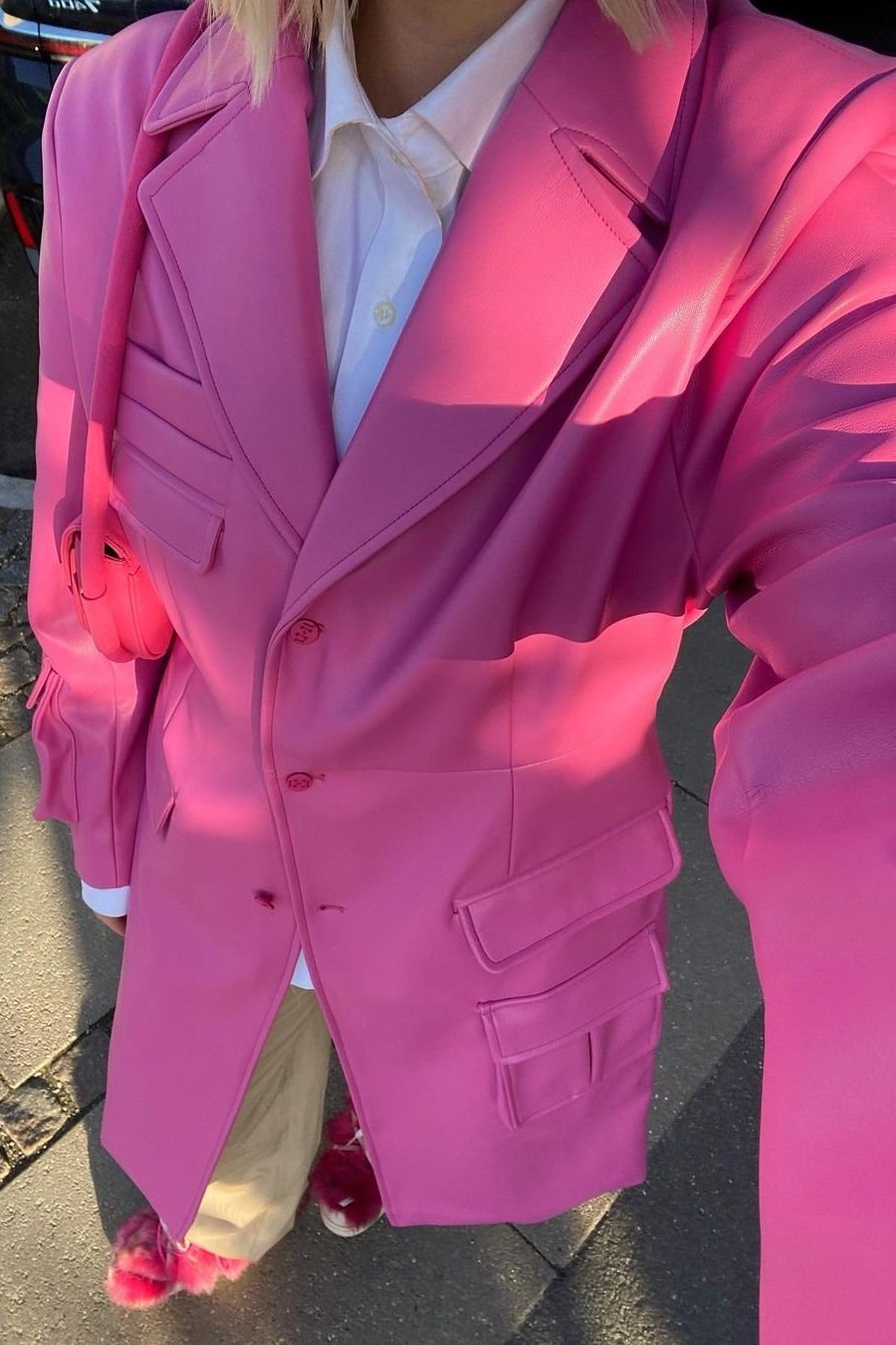 @emmamoldt in House of Sunny The Studio Overcoat