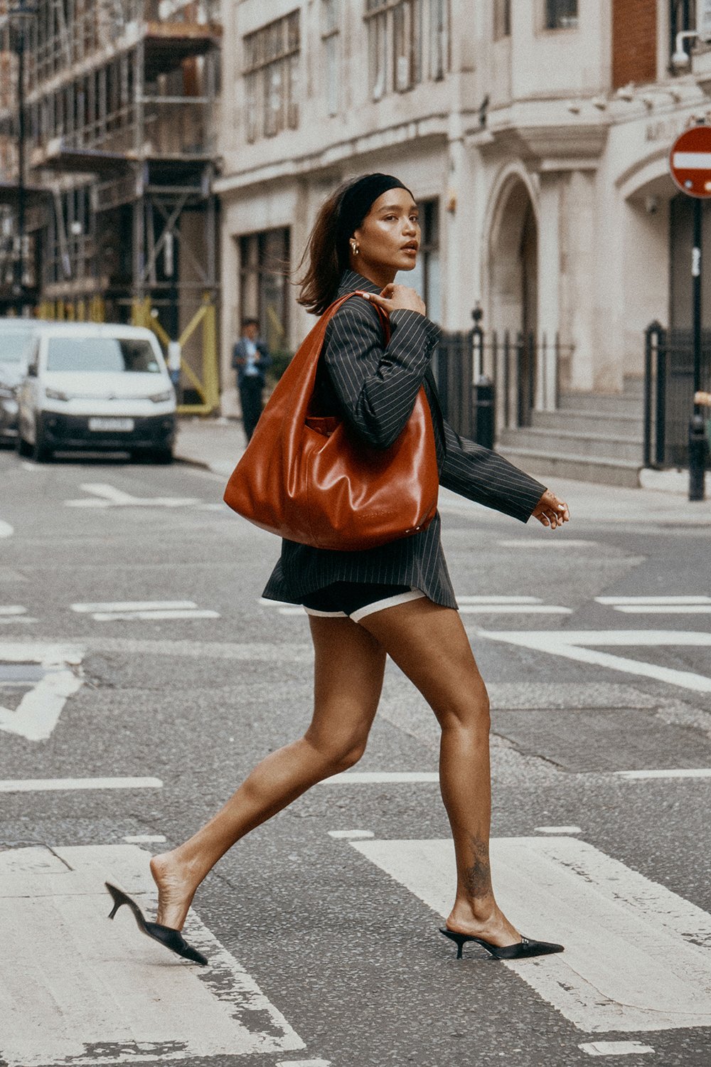 House of Sunny Contrast Hot Pants