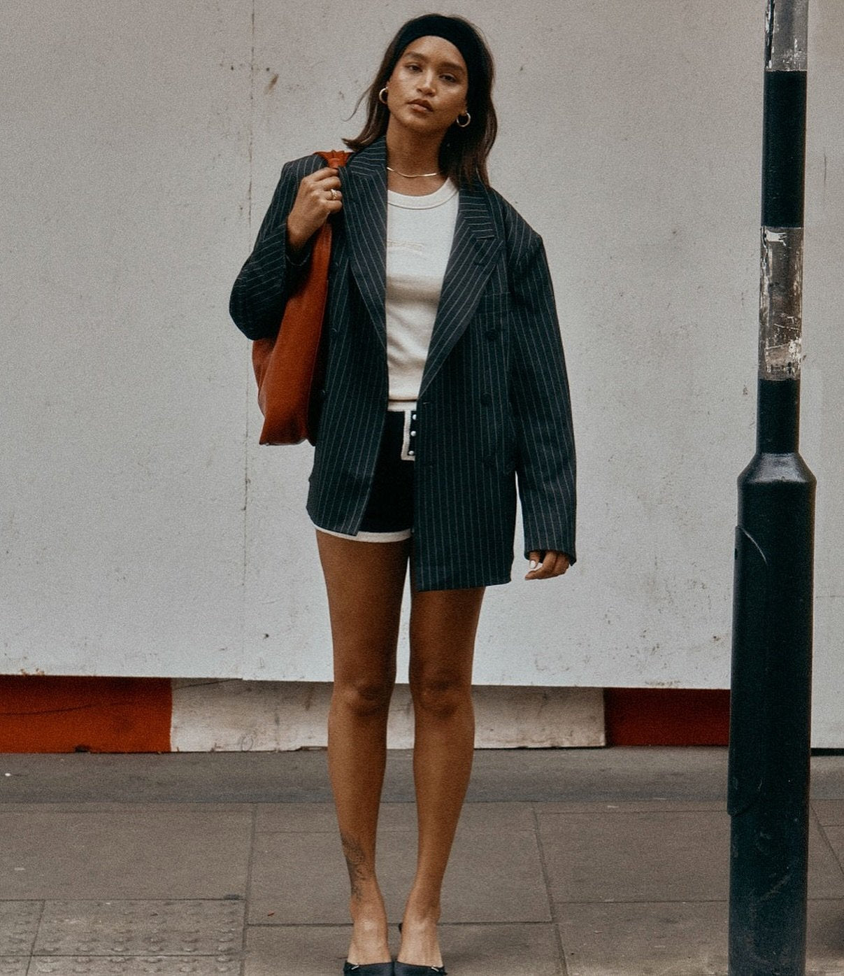 House of Sunny Contrast Hot Pants