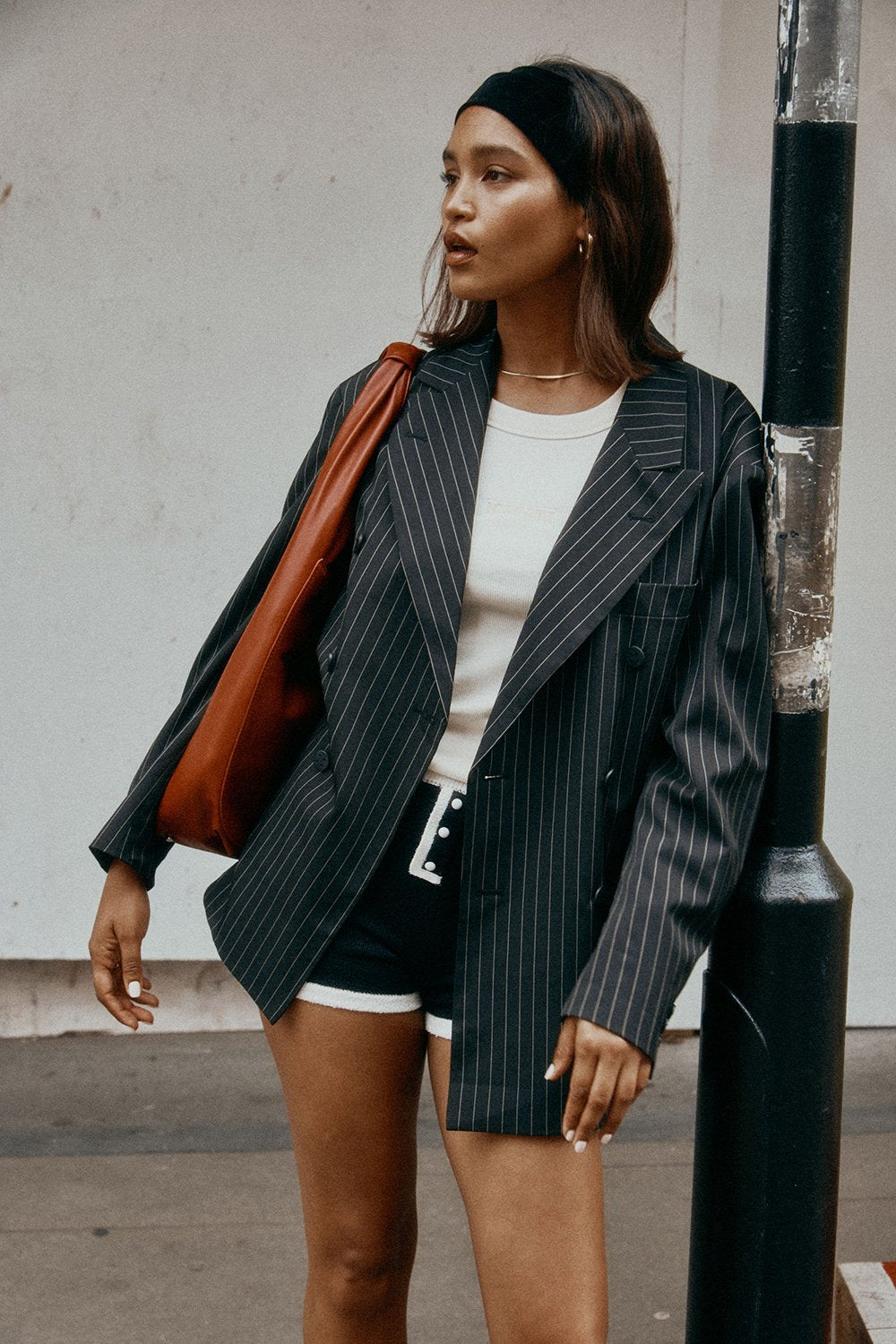 House of Sunny Contrast Hot Pants