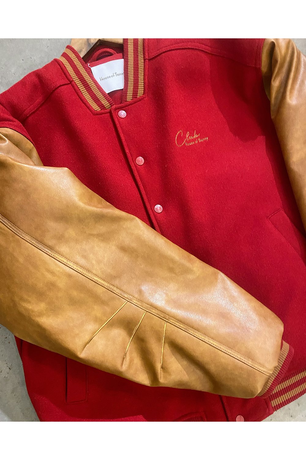 House of Sunny The Club Varsity Bomber