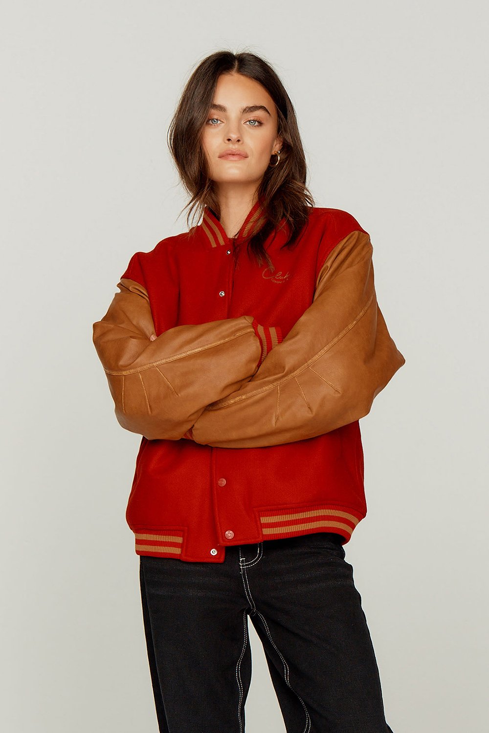 House of Sunny The Club Varsity Bomber