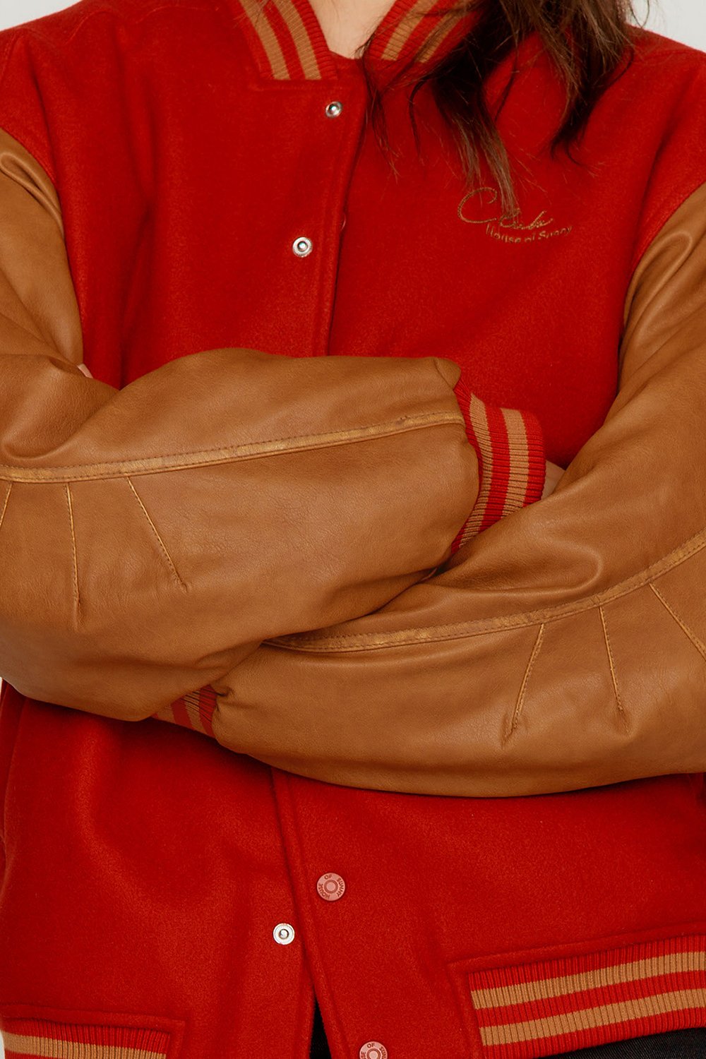 House of Sunny The Club Varsity Bomber