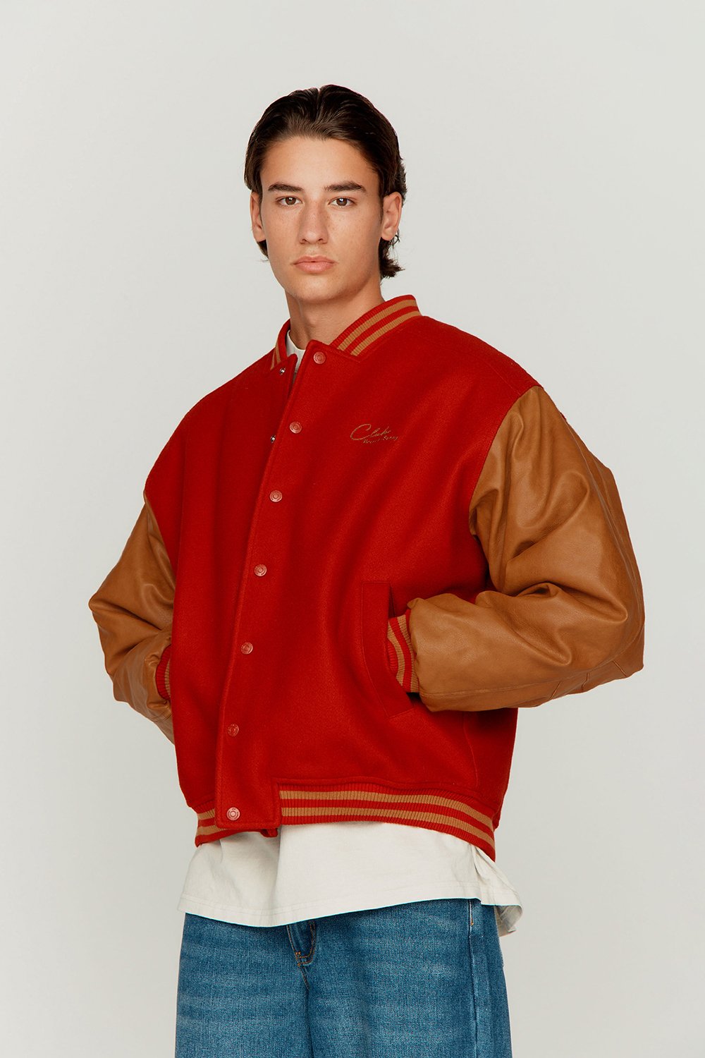 House of Sunny The Club Varsity Bomber