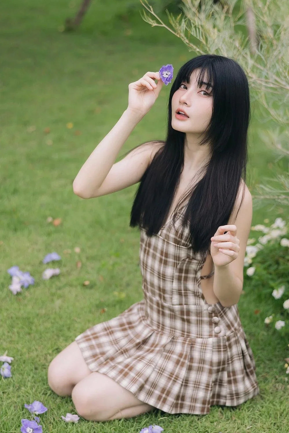 @mable_siriwalee in House of Sunny The Hoxton Check Dress