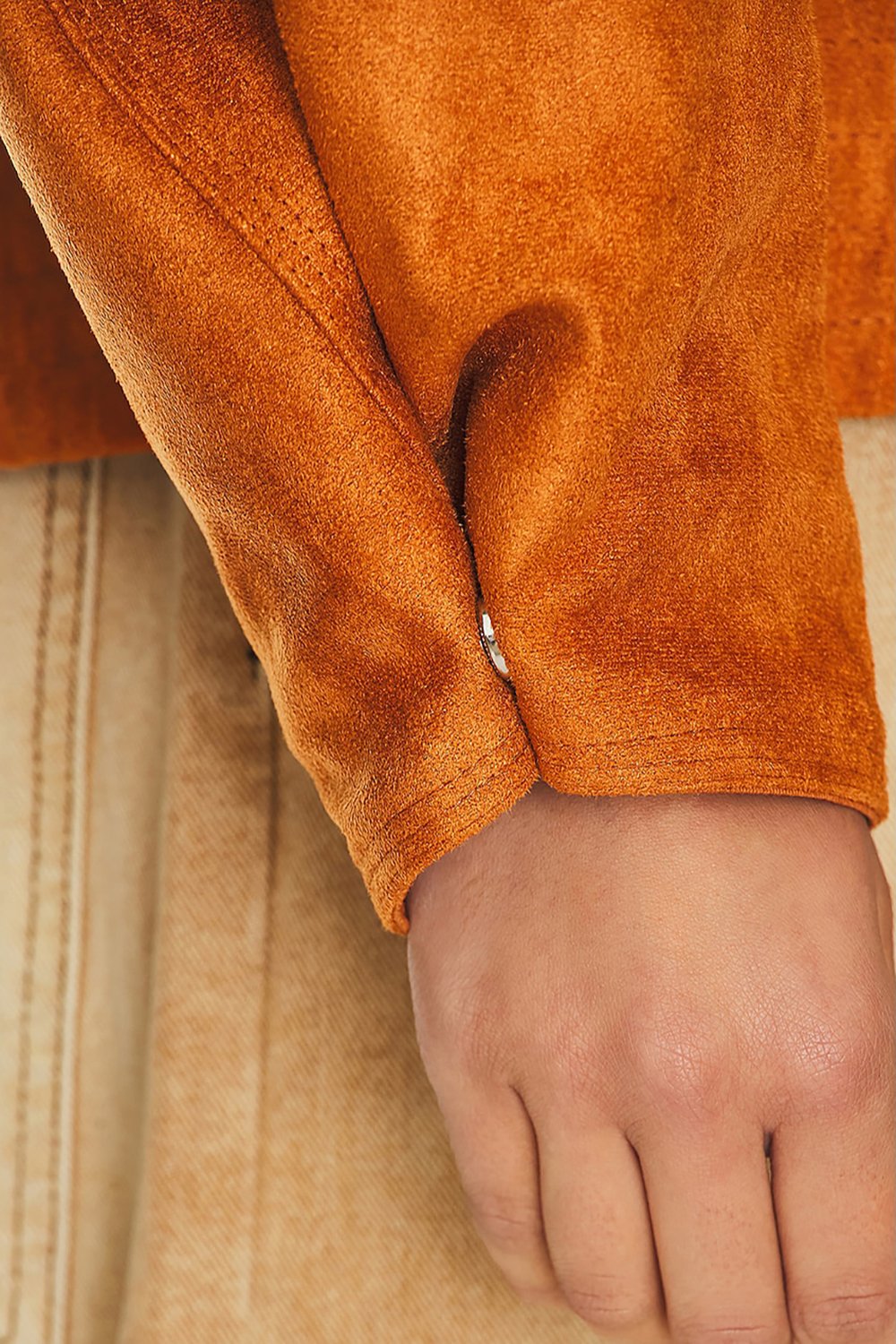 House of Sunny The Hybrid Jacket - Tobacco