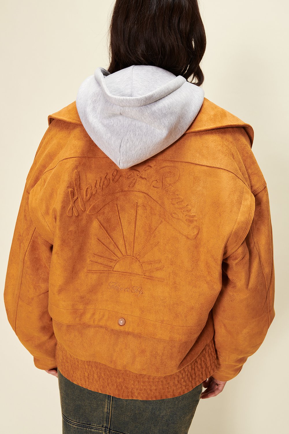 House of Sunny The Hybrid Jacket - Tobacco