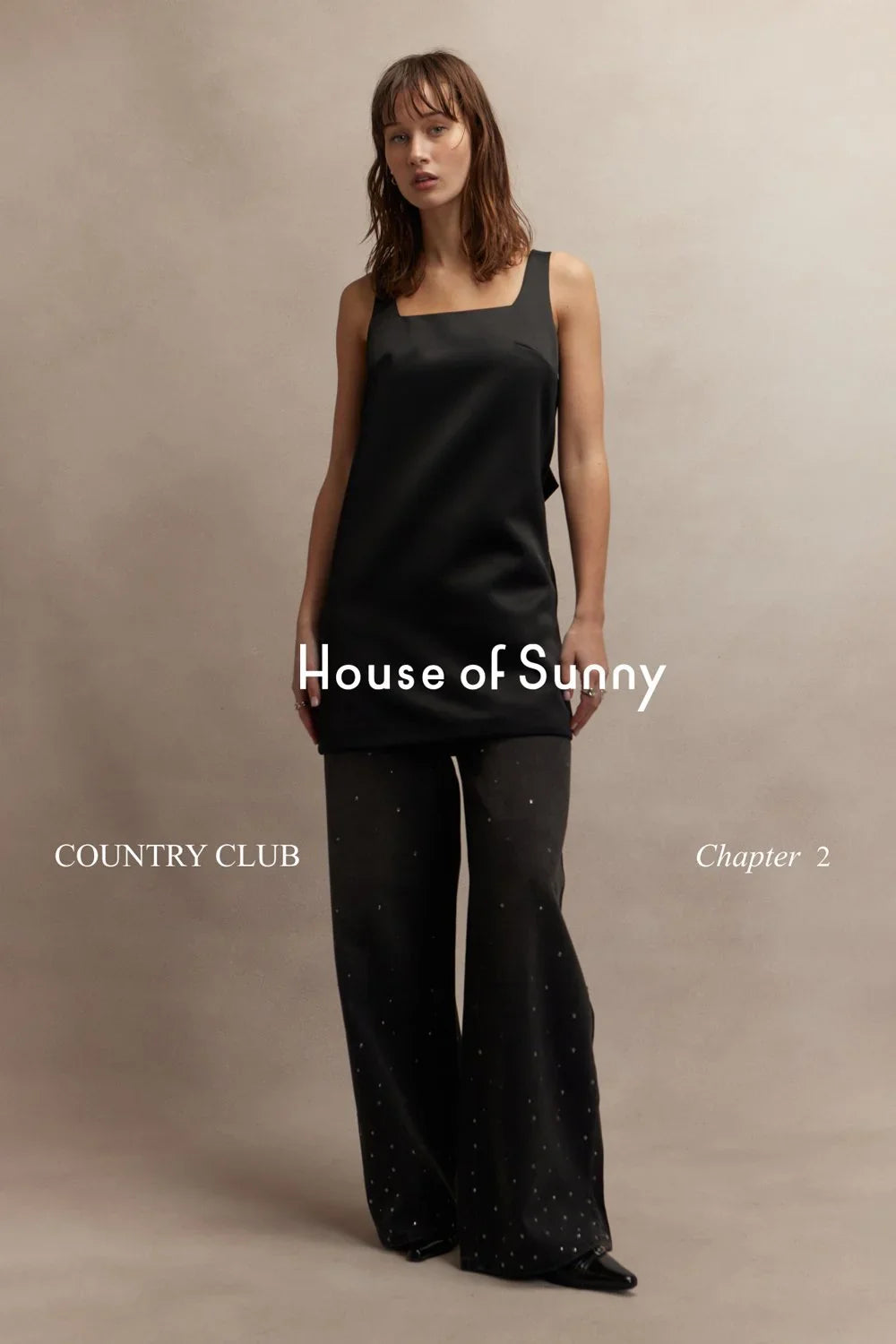 House of Sunny The Mini Satin Shift