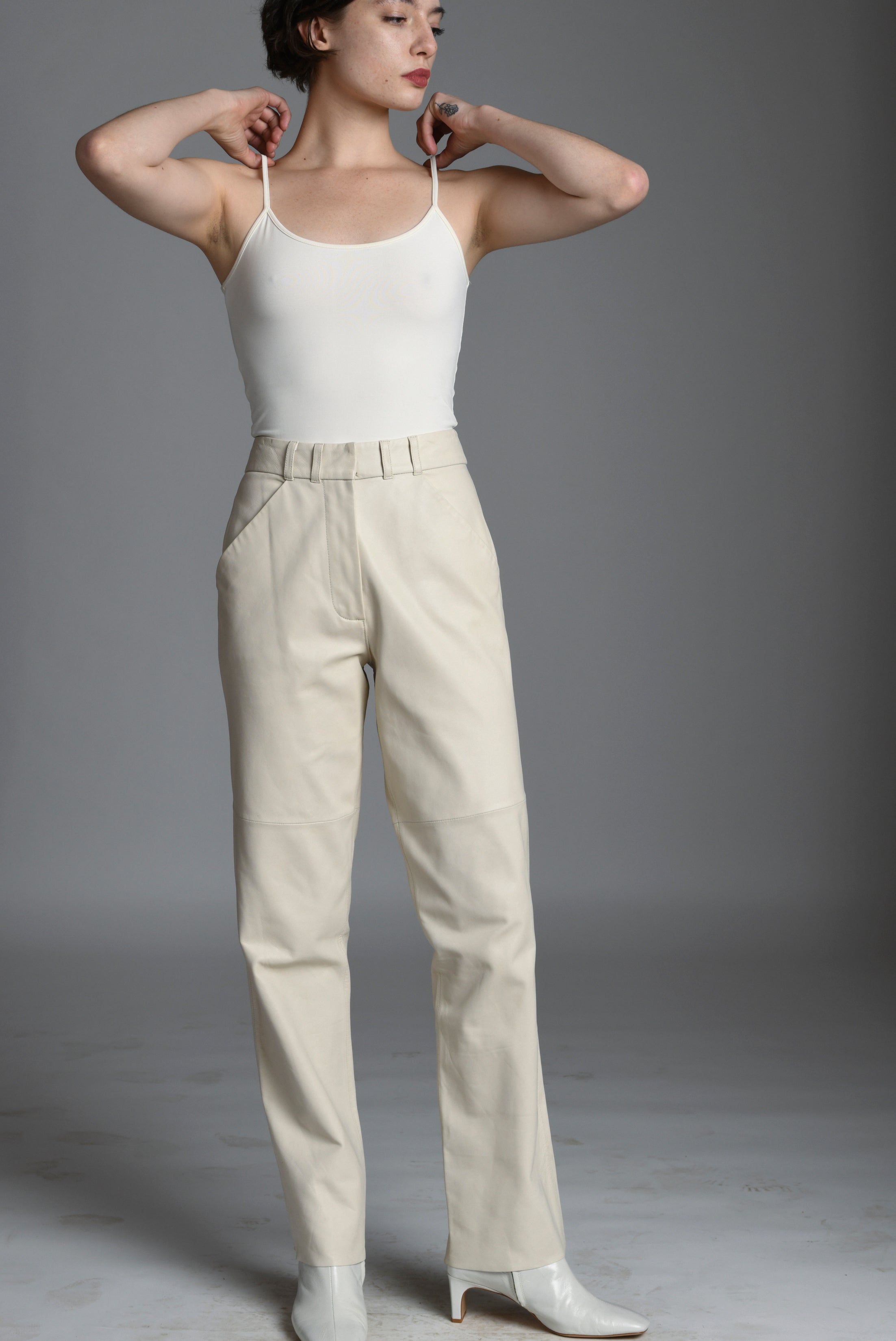 Giacca Lusso Trouser Pant Off White