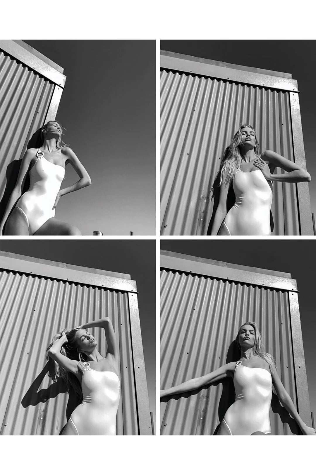 Solid & Striped The Juliana One Piece - White