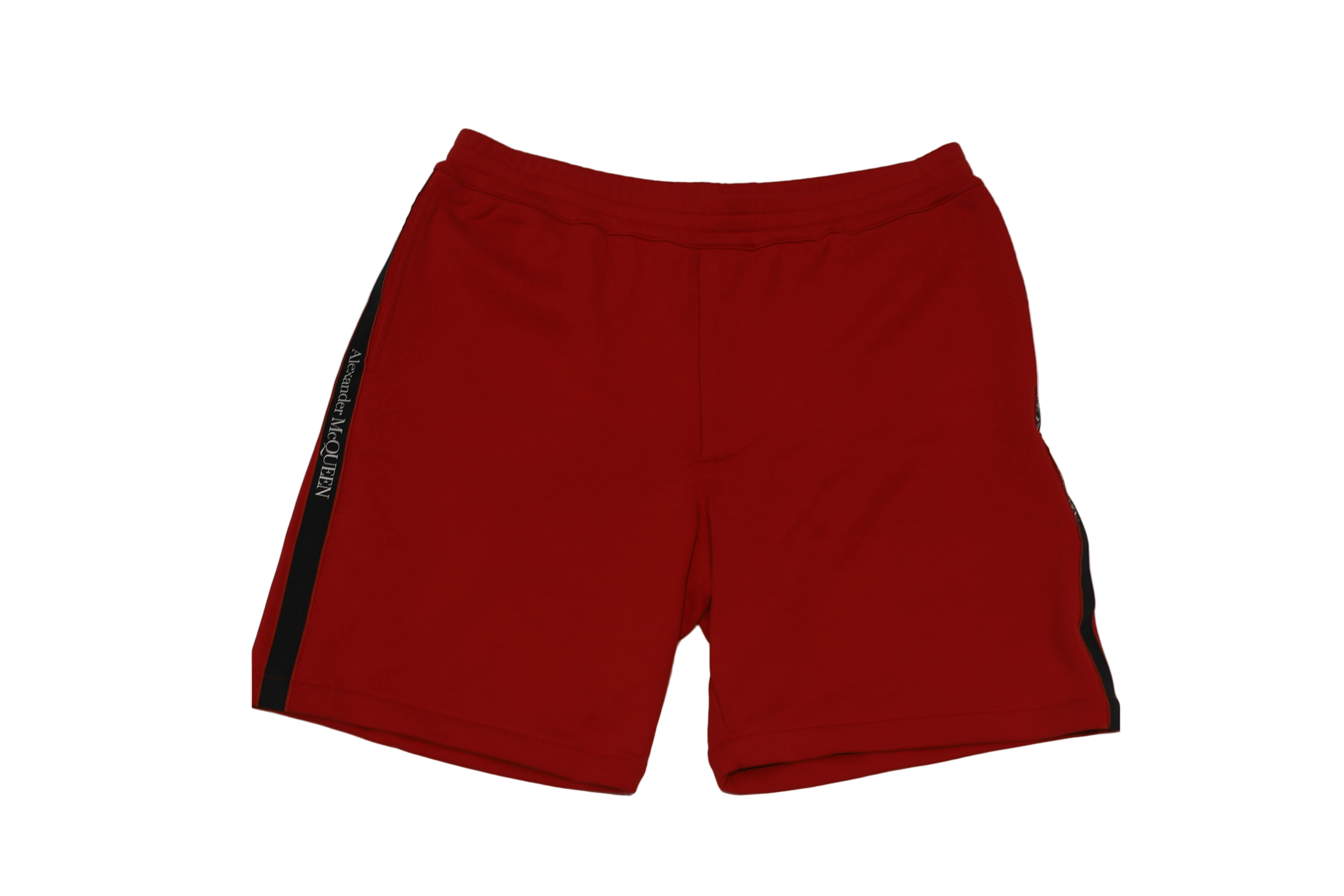 Red alexander mcqueen shorts